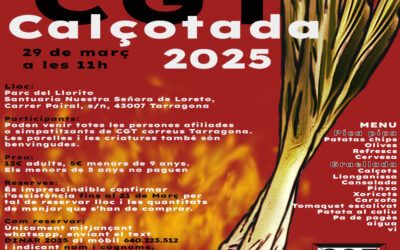 Calçotada CGT 2025