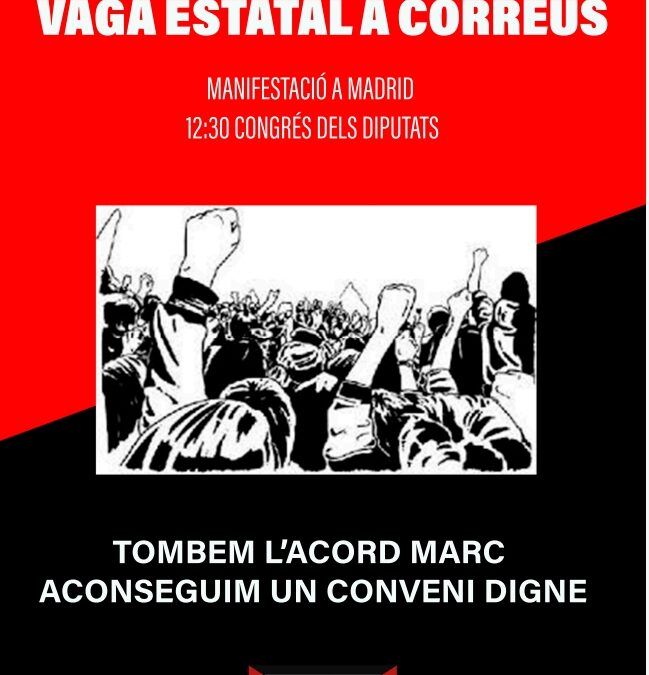 27 y 28 de juny vaga estatal contra l’acord marc